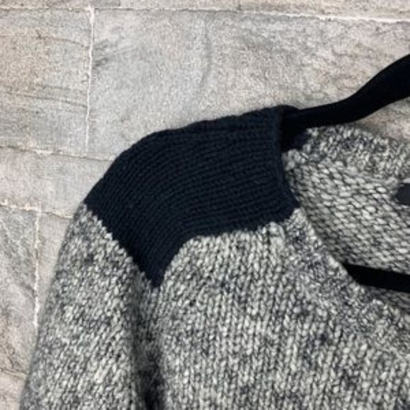 J.Crew. Marled colorblock-shoulder sweater Mohair - Picture 5 of 7